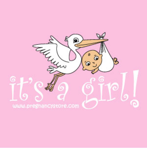 It's a girl!