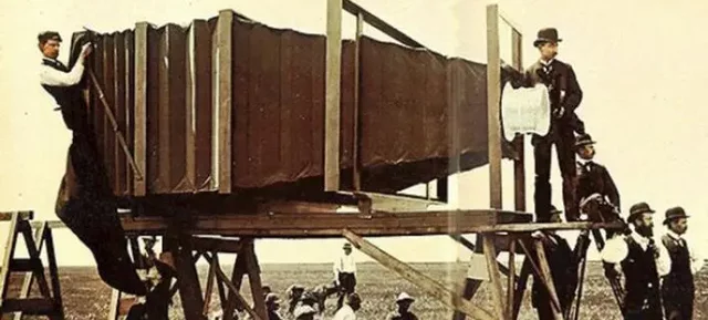 When were cameras ivented.