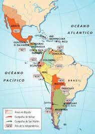 La Independencia De La America Española y Portuguesa