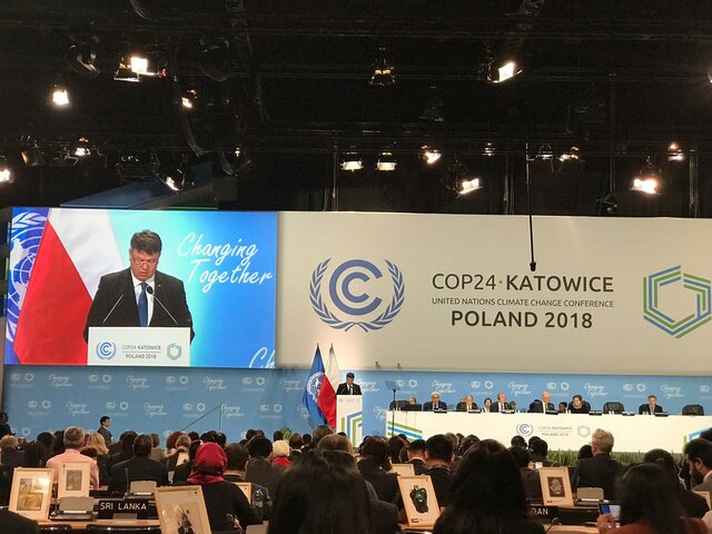 COP 24 / CMP 14 / CMA 1-3, Katowice, Polonia