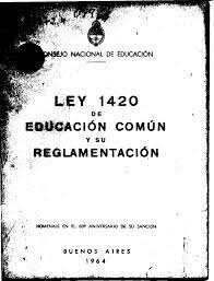 Ley 1420 (sanción)