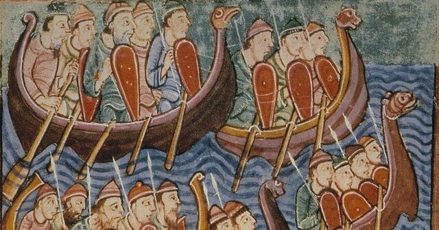 Llegada de los normandos