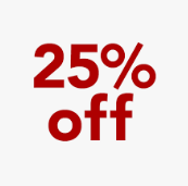 25% off coupon