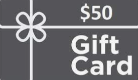 Sweepstakes for a gift card