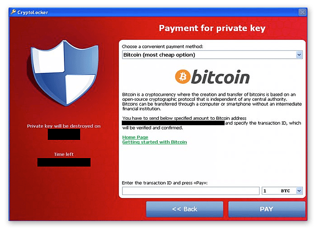 CryptoLocker (RANSOMWARE)