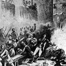 Bomba contra la processió de Corpus a Barcelona