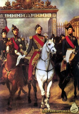 Caída del Borbón y subida de Luis Felipe de Orleans