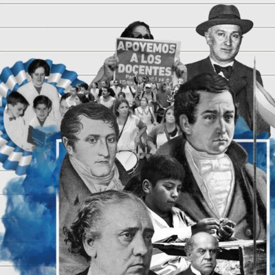 Timeline: Sem. de Historia de la Educ. y Política Educ. Arg.: TP La unidad 1 en una línea de tiempo