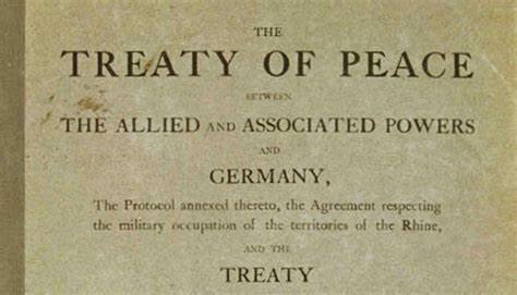 the treaty of Versailles