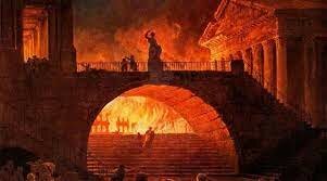 Big fire of Rome