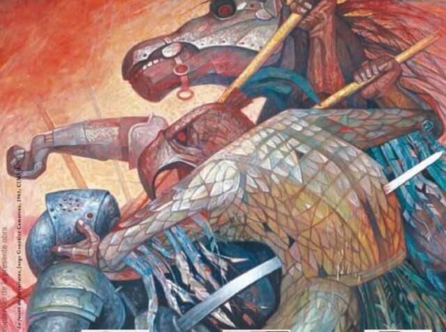 Llegada de los Españoles a la antigua Tenochtitlan