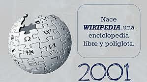 2001 nace Wikipedia