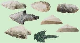 Uncut stone tools