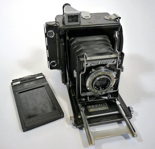 câmara Graflex Speed Graphics