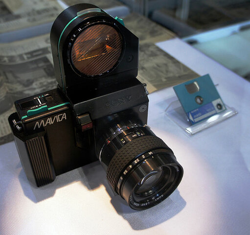 câmara Sony Mavica