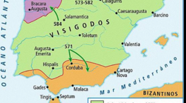 Timeline:  Els visigots a Hispania