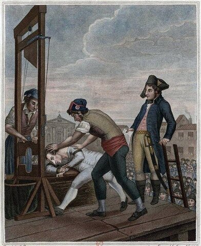 Robespierre execution