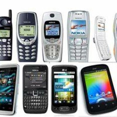 Timeline: la evolucion  de los celulares