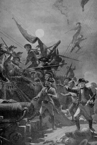 John Paul Jones captures the Serapis