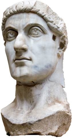 La tetrarchia finisce, Costantino imperatore