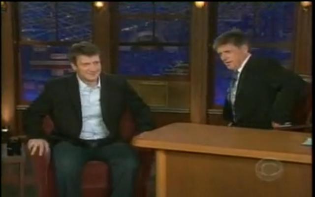 Nathan Fillion on the Late Late Show with Craig Ferguson