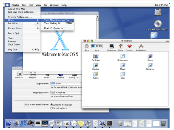 Mac OS X 10.0 Cheetah