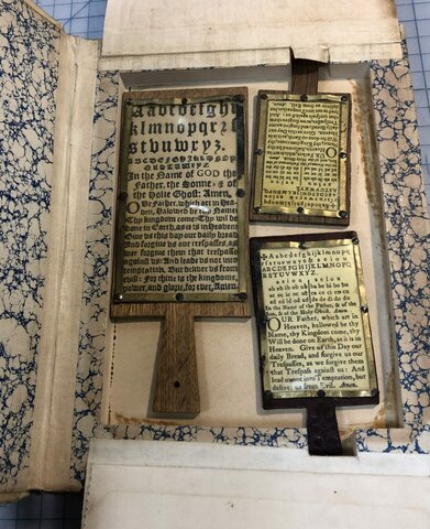 Horn Books and Wooden Paddles