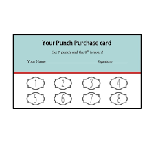 Punch Card