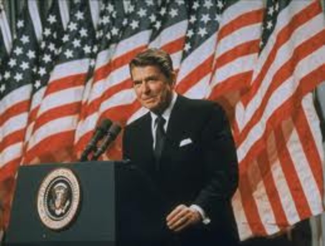 President Ronald Reagan made his Strategic Defense Initiative proposal