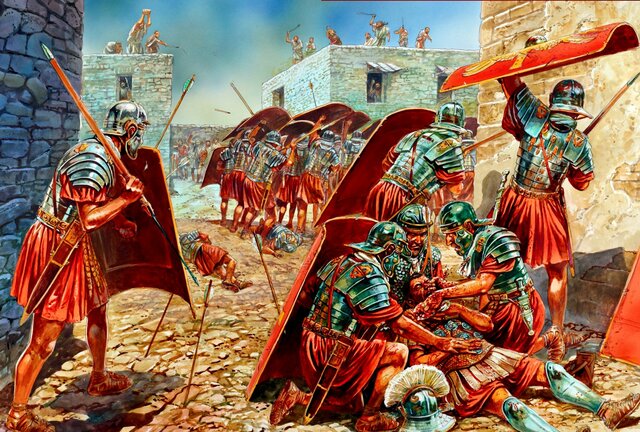 Jewish revolt in rome