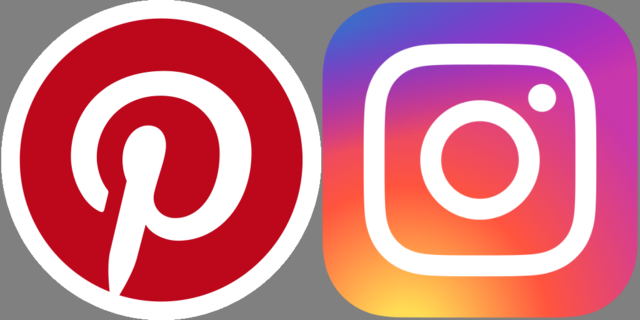 Instagram y Pinterest