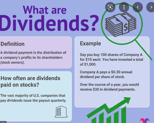 Stock dividends are not taxable