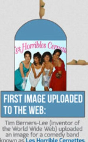 1992: Primera fotografia a la red