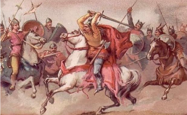 Són derrotats a la batalla de Vouillé