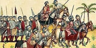 Expulsen els vàndals i alans cap al nord d’Àfrica i els sueus cap a l’actual Galícia