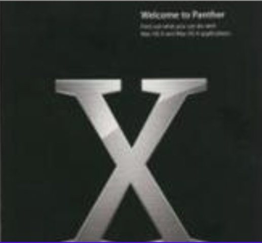 Mac OS X 10.3 Panther