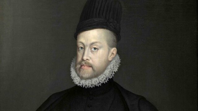 Felipe II Puja al tro