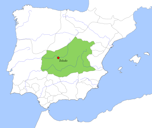 Estableixen la capital del regne a Toledo