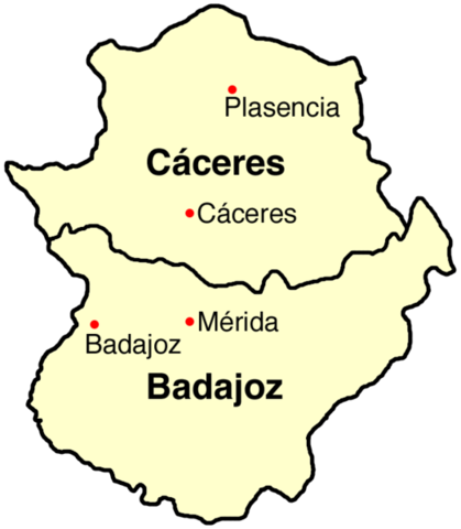 Cáceres y Badajoz