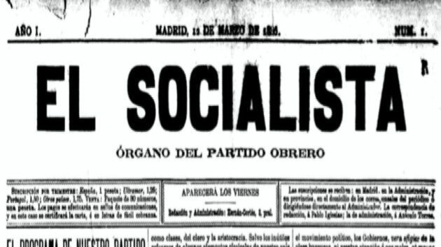 1886: es comença a publicar El Socialista.