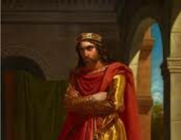 Invasió dels musulmans i derrota dels visigots (Roderic).