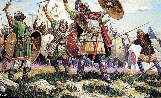 Invasió dels musulmans i derrota dels visigots (Roderic)