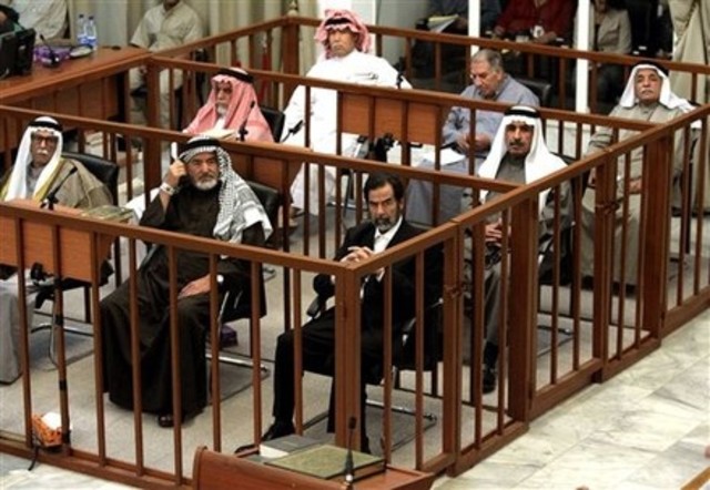 Saddam Hussein's Trial Begins