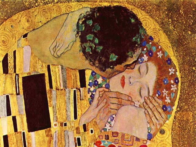 El bes de Gustav Klimt