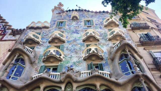 Casa Batlló de Antoni Gaudí