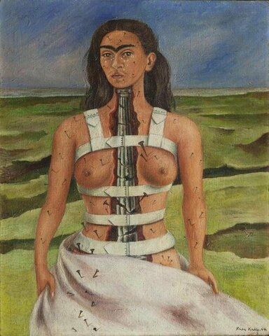 La Columna Rota - Frida Kahlo