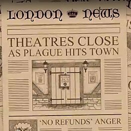 Theatre Close Due To Plague