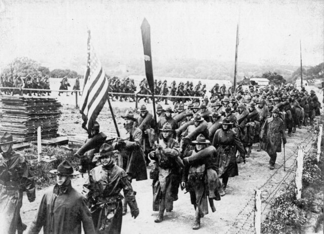 The Landing of the American Expeditionary Force in France