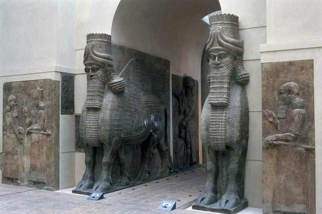 Lamassu from the citadel of Sargon II