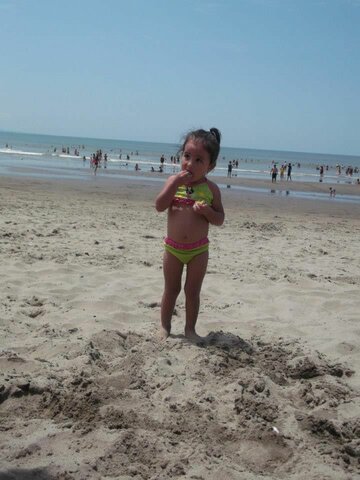 La primera vegada que vaig anar a la platja